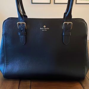 Kate Spade black tote; like new